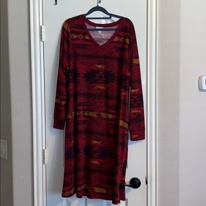 LuLaRoe Emily Dress with pockets